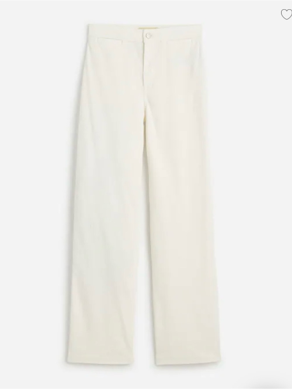 Madewell Cream Corduroy Pants size 25